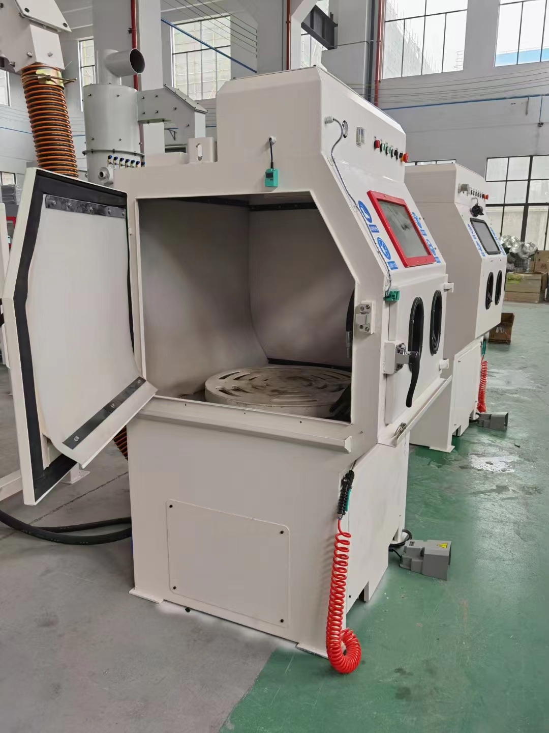 内江移动式抛丸机的工作原理?