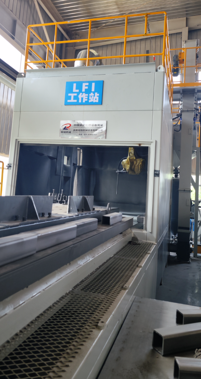 内江喷砂机在航空航天部件的精密处理