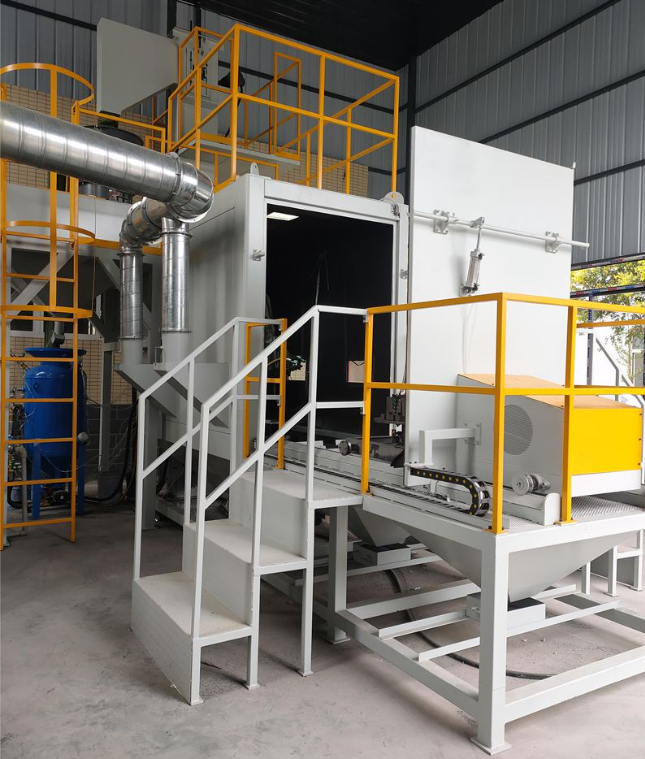 内江全自动喷砂机 实现无人化高效生产