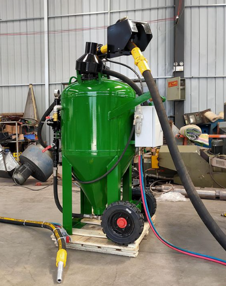 内江移动式喷砂机 户外施工效率翻倍