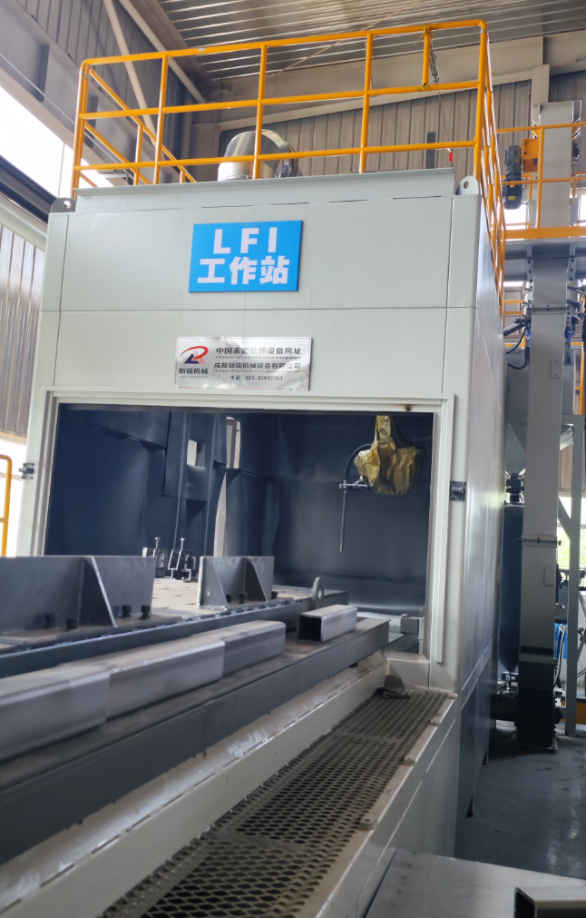 内江大口径喷砂机 适合大型工件处理